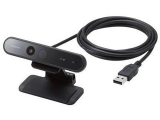 他サイト： ELECOM エレコム Webカメラ/200万画素/Full HD/Windows Hello顔認証対応/ブラック UCAM-Cの商品画像