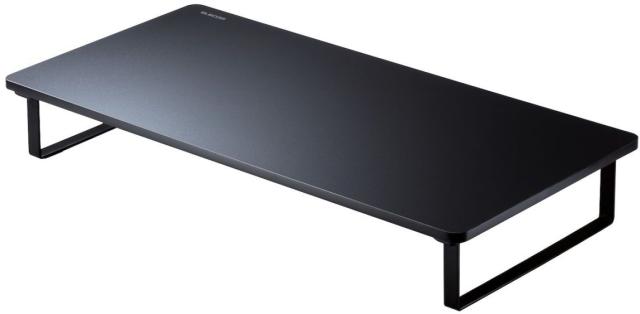 他サイト： ELECOM エレコム ディスプレイスタンド/フルキーボード収納対応/ブラック PCA-DPSW528NBKの商品画像