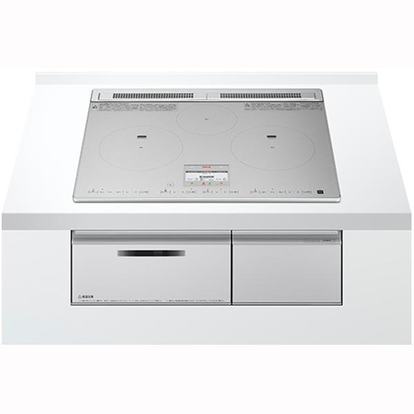他サイト： HITACHI 日立 HT-N9STF ビルトイン3口IH N9Tシリーズ シルバー【幅60cm】【単相200V】の商品画像