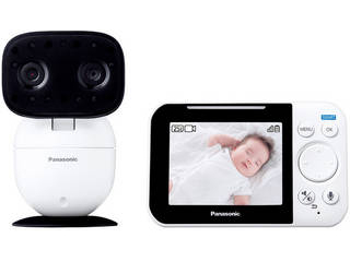 他サイト： Panasonic パナソニック ベビーモニター KX-HC705-W ホワイトの商品画像