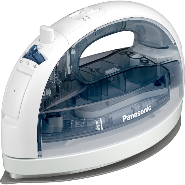 他サイト： Panasonic パナソニック NI-WL409-H コードレススチームアイロン クリアグレーの商品画像