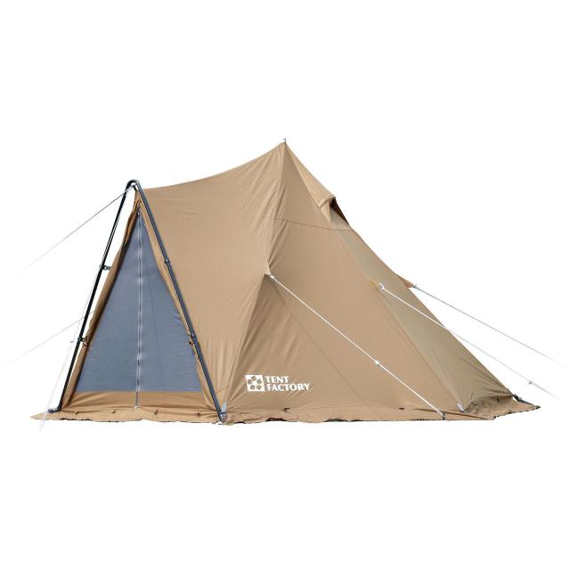 他サイト： TENT FACTORY テントファクトリー Hi-TCワンポールテント180V ベージュ TFTCP180Vの商品画像