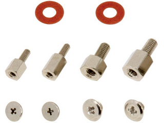 他サイト： ainex アイネックス M.2 SSD固定用ネジ・スペーサーセット SCM-05Aの商品画像