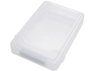 他サイト： ainex アイネックス 3.5インチHDD収納ケース ホワイト HDB-01B-WHの商品画像