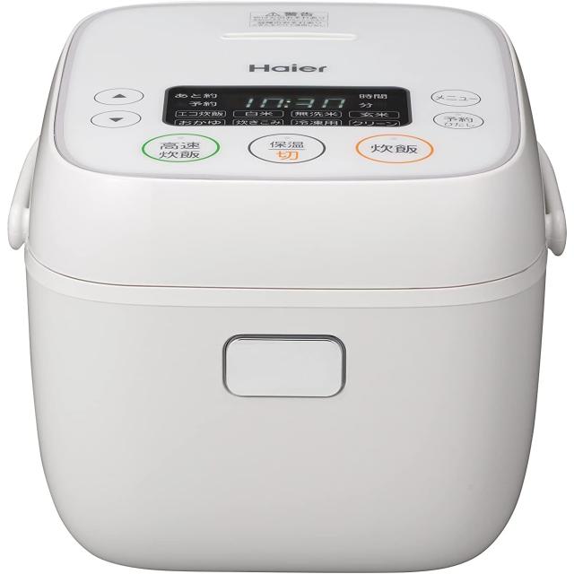 他サイト： Haier ハイアール JJ-M32B(W)3合炊きマイコンジャー炊飯器の商品画像