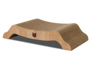 他サイト： necoichi 猫壱 バリバリベッドM ライトブラウンの商品画像