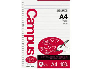 他サイト： KOKUYO/コクヨ ノ-816AEN ルーズリーフ一般罫A4 A罫30穴100枚の商品画像