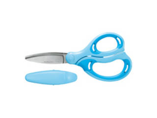 他サイト： KOKUYO/コクヨ 納期3月以降 学習はさみエアロフィットサクサ・キッズ右手用 青 ハサ-P270Bの商品画像