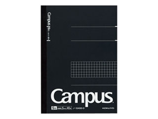 他サイト： KOKUYO/コクヨ キャンパスノート方眼罫40枚A5 ノ-104S5-Dの商品画像