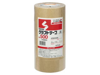 他サイト： SEKISUI/セキスイ クラフトテープ NO.500 50×50 (5巻入り) K50X03 No.500の商品画像