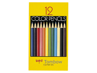 他サイト： Tombow/トンボ鉛筆 色鉛筆 紙箱 12色 NA  CQ-NA12Cの商品画像