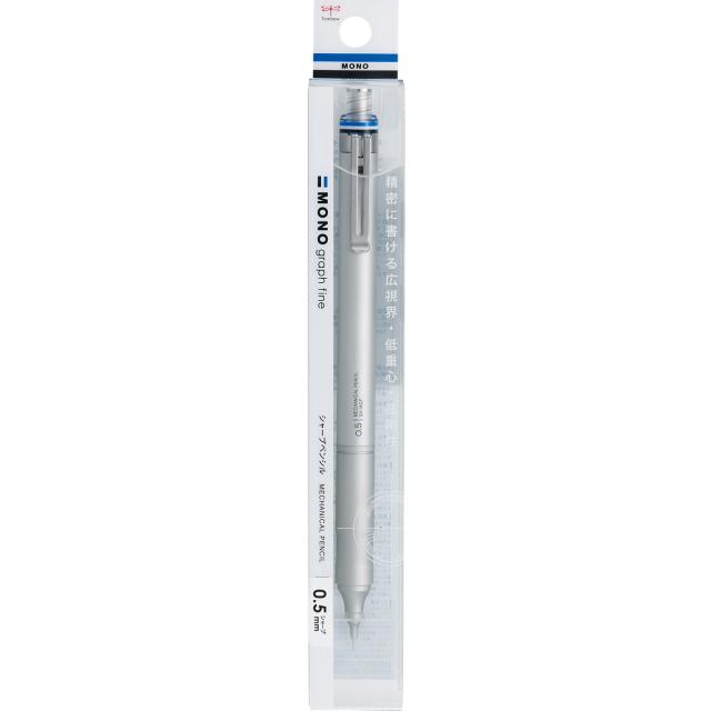 他サイト： Tombow/トンボ鉛筆 モノグラフ ファイン シャープペンシル 0.5mm シルバー DPA-112Aの商品画像