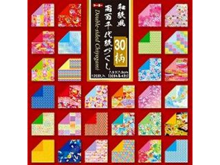 他サイト： トーヨー 和紙風 両面千代紙づくし(7.5) 18061の商品画像