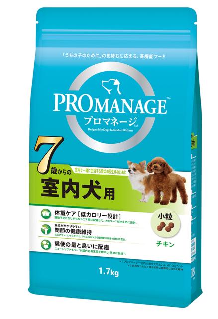 他サイト： MARS マースジャパンリミテッド プロマネージ 7歳からの室内犬用 1.7kgの商品画像