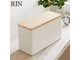 他サイト： YAMAZAKI 山崎実業 サニタリー収納ケース リン  ナチュラルの商品画像