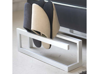 他サイト： YAMAZAKI 山崎実業 スリッパラック ライン ホワイト (6461)の商品画像