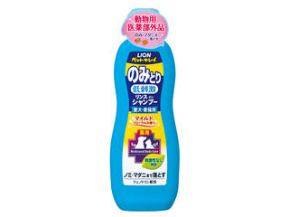 他サイト： LION PET ライオン商事 ペットキレイ のみとりリンスインシャンプー 愛犬・愛猫用 マイルドフローラルの香り 330mlの商品画像