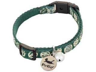 他サイト： Petio ペティオ 猫小町カラー 猫紋 グリーンの商品画像