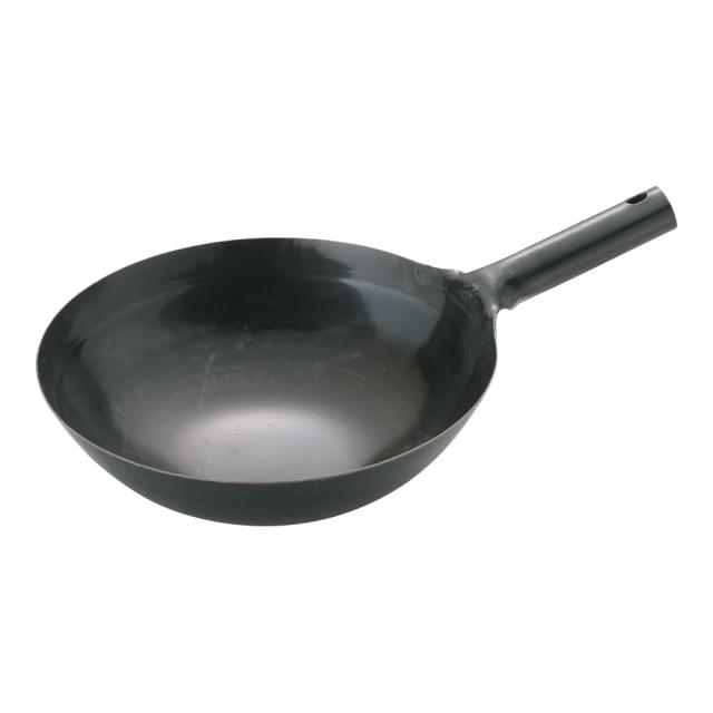 他サイト： 山田 山田鉄打出片手中華鍋(板厚1.2mm)/30cmの商品画像
