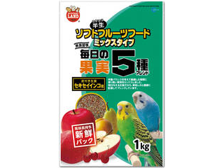 他サイト： MG マルカン 毎日の果実5種ブレンド セキセイインコ用 1kgの商品画像