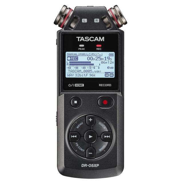 他サイト： TASCAM タスカム DR-05XP 32ビットフロート録音対応 ステレオポータブルレコーダー USB Type-C対応の商品画像