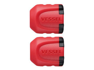 他サイト： VESSEL/ベッセル ネジマグキャッチャーショート レッド 2個入 No.NMS-2PRの商品画像
