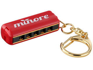 他サイト： SUZUKI/スズキ MHK-5R ミノーレ 【赤】 5Hミニハーモニカ【mhk5】の商品画像