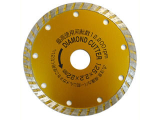 他サイト： KOYAMA/小山金属工業所 【OTOKOMICHI/漢道】ダイヤモンドウェーブ ODW-125の商品画像