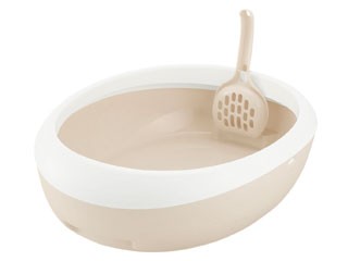 他サイト： Richell リッチェル ラプレ ネコトイレ M ホワイトの商品画像