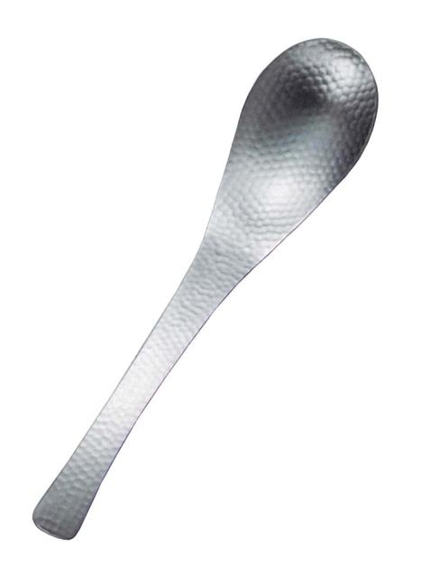 他サイト： ワダコーポレーション 18−8 和味 槌目入 レンゲスプーン 穴無の商品画像