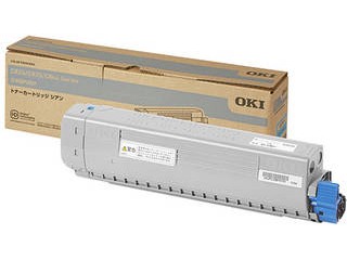 他サイト： OKI 沖電気工業 トナーカートリッジ シアン (C844dnw/835dnwt/835dnw/824dn)の商品画像