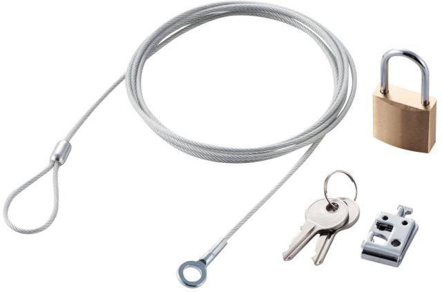 他サイト： ELECOM エレコム ノートパソコン&マウス用セキュリティワイヤーロック ESL-3の商品画像