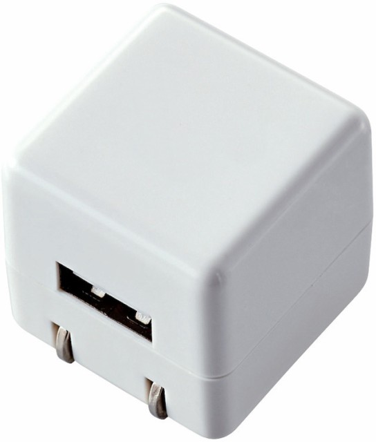 他サイト： ELECOM エレコム オーディオ用AC充電器/for Walkman/CUBE/1A出力/USB1ポート/ホワイト AVS-Aの商品画像