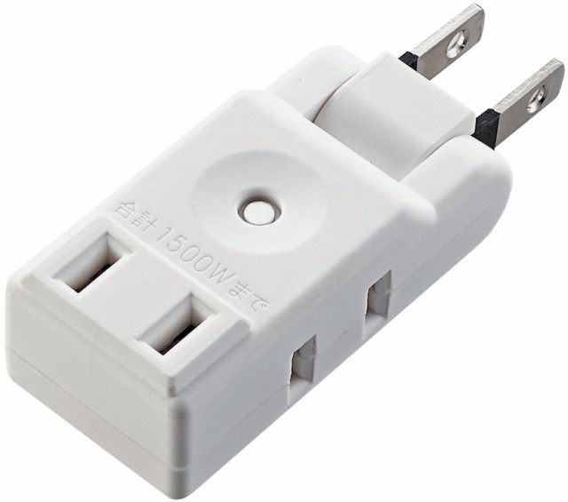 他サイト： ELECOM エレコム 納期4月以降 小型タップ/コンパクト/3個口/ホワイト AVT-M01-23WHの商品画像