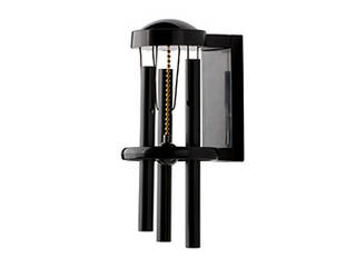 他サイト： アイワ金属 アイワ金属 パイプチャイム ブラック(引き戸・ドア兼用) 812852の商品画像