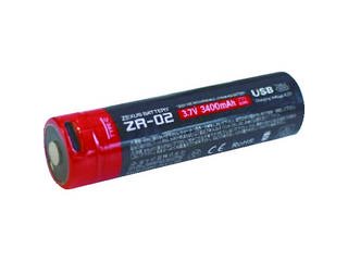 他サイト： FUJI-TOKI 冨士灯器 ZEXUS/ゼクサス 専用リチウム電池 ZR-02の商品画像