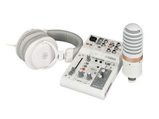 他サイト： YAMAHA ヤマハ AG03MK2 W LSPK ライブストリーミングパッケージの商品画像