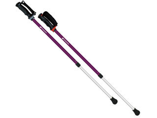 他サイト： SINANO シナノ ウォーキング ポール 杖 ステッキ 転倒予防用2本杖 あんしん2本杖 パープル 650194の商品画像