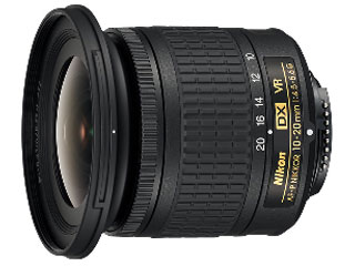 他サイト： Nikon ニコン AF-P DX NIKKOR 10-20mm f/4.5-5.6G VR 超広角ズームレンズの商品画像