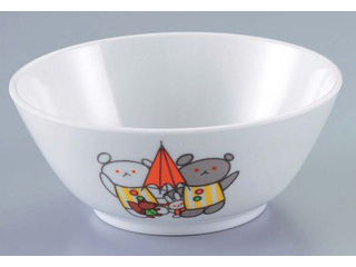 他サイト： KOKUSAI KAKO 国際化工 お子様食器 こぐまちゃん 汁椀(身)J6B KOの商品画像