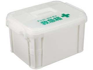 他サイト： FUDOGIKEN 不動技研 救急箱 ホワイト ( くすり箱 )の商品画像