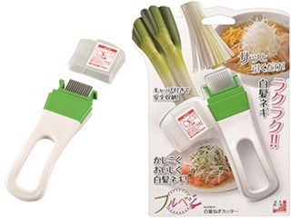他サイト： SHIMOMURA 下村工業 【フルベジ】白髪ねぎカッター FNK-01の商品画像