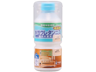 他サイト： Washin 和信ペイント 水性ウレタンニス クリヤー 300ml #941301の商品画像