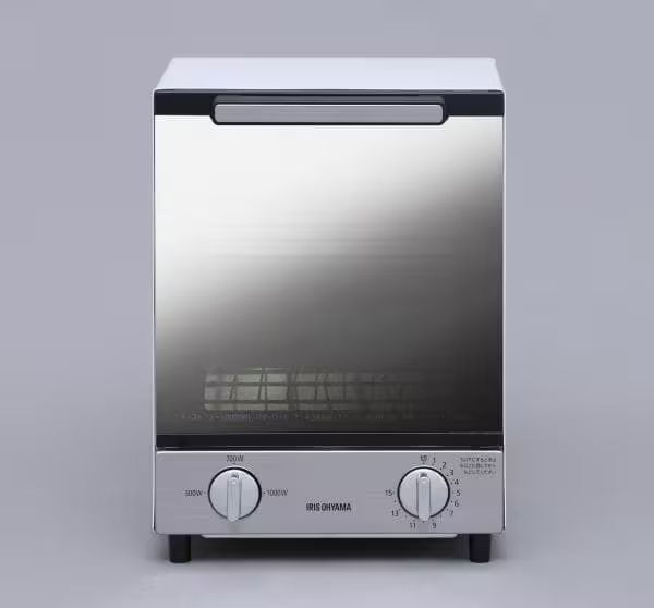 他サイト： IRIS OHYAMA アイリスオーヤマ MOT-012 ホワイト ミラーオーブントースター 縦型の商品画像