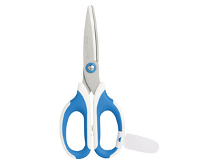 他サイト： SONiC/ソニック 学童はさみ メガサク 右手用 青 SK-312-Bの商品画像
