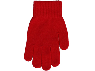 他サイト： OTAFUKU GLOVE おたふく手袋 のびのび手袋 レッド G-875の商品画像