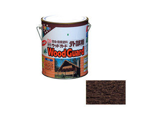 他サイト： ASAHIPEN/アサヒペン 油性ウッドガード 外部用 1.6L ダークオーク 08の商品画像