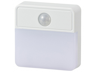 他サイト： OHM/オーム電機 NIT-ALA6JSQ-WN LED明暗人感センサー式ナイトライト【室内用】の商品画像