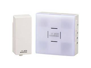 他サイト： オーム電機 オーム電機 ワイヤレスチャイムセット 音センサー送信機+光フラッシュ受信機 08-0526 OCH-SET26-BLの商品画像