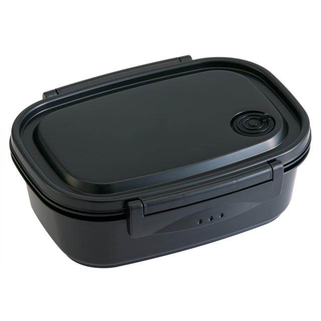 他サイト： SKATER スケーター お弁当箱 1段 2点ロック 軽量 ラク軽弁当箱 L 720ml ランチボックス ブラックの商品画像